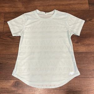 New balance mesh running top light blue medium
